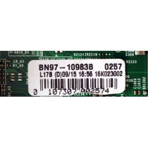 MAIN / SAMSUNG BN94-11089Q / BN41-02528A / BN97-10983B / PANEL CY-WK065HGLV1H / DISPLAY BN96-39042A / BN9639042A / MODELOS UN65KU649DFXZA FA02